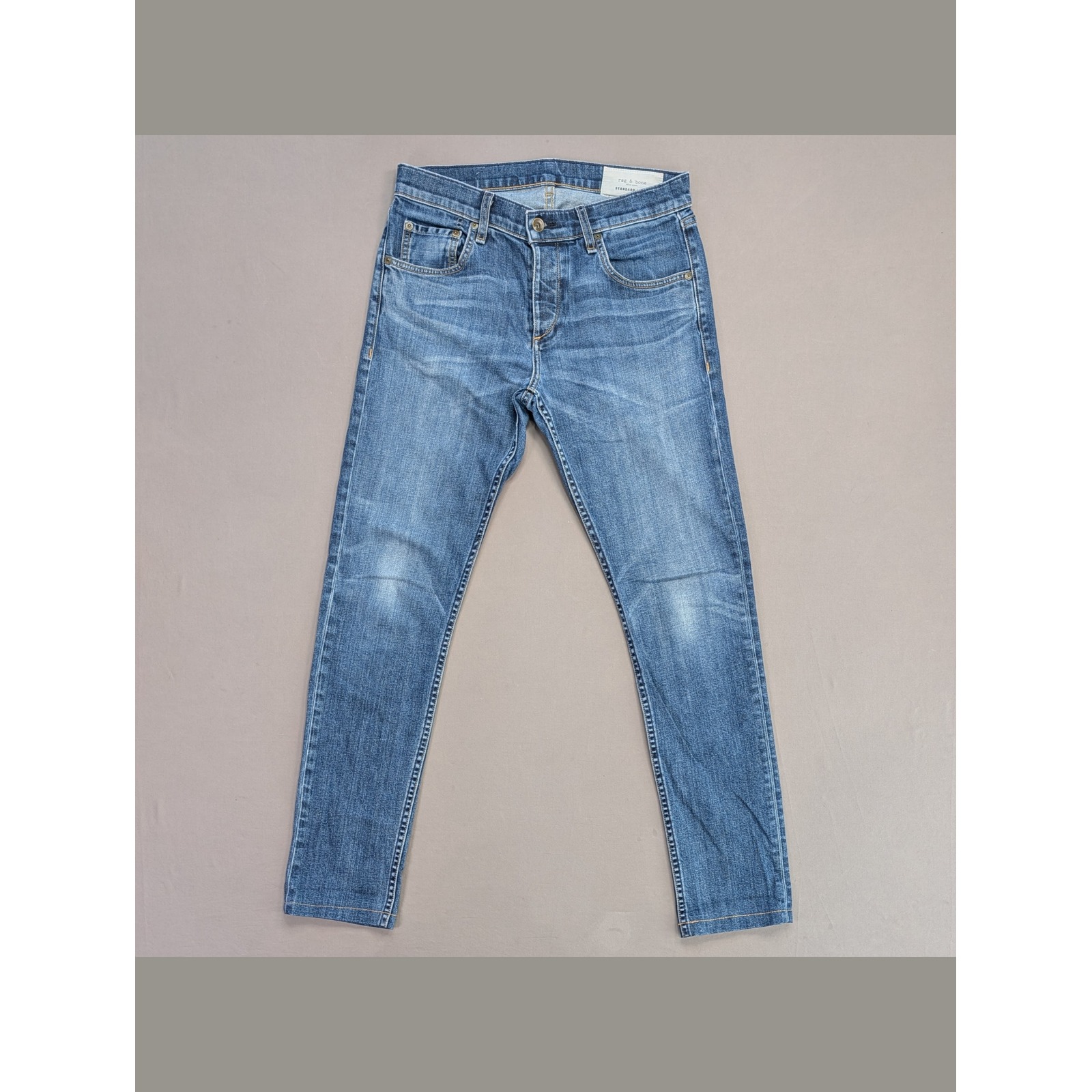 Rag & Bone Fit 2 Slim Jeans 30 Usa Made Knightsbridge Stretch Denim